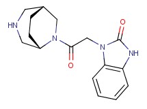 1-{2-[rel-(1R,5S)-3,6-diazabicyclo[3.2.2]non-6-yl]-2-oxoethyl}-1,3-dihydro-2H-benzimidazol-2-one hydrochloride
