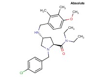 (4R)-1-(4-chlorobenzyl)-N,N-diethyl-4-[(4-methoxy-2,3-dimethylbenzyl)amino]-L-prolinamide