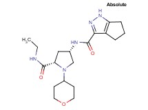 N-[(3S,5S)-5-[(ethylamino)carbonyl]-1-(tetrahydro-2H-pyran-4-yl)pyrrolidin-3-yl]-1,4,5,6-tetrahydrocyclopenta[c]pyrazole-3-carboxamide