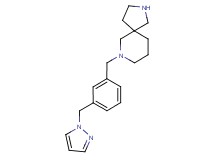7-[3-(1H-pyrazol-1-ylmethyl)benzyl]-2,7-diazaspiro[4.5]decane dihydrochloride