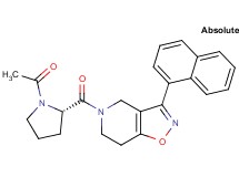 5-(1-acetyl-L-prolyl)-3-(1-naphthyl)-4,5,6,7-tetrahydroisoxazolo[4,5-c]pyridine