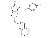 (3aS*,6aR*)-5-(2,3-dihydro-1,4-benzodioxin-6-ylmethyl)-3-[2-(4-fluorophenyl)ethyl]hexahydro-2H-pyrrolo[3,4-d][1,3]oxazol-2-one