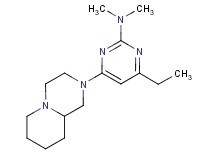 4-ethyl-N,N-dimethyl-6-(octahydro-2H-pyrido[1,2-a]pyrazin-2-yl)pyrimidin-2-amine