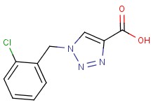 1-(2-chlorobenzyl)-1H-1,2,3-triazole-4-carboxylic acid