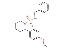 N-benzyl-2-(4-methoxyphenyl)piperidine-1-sulfonamide