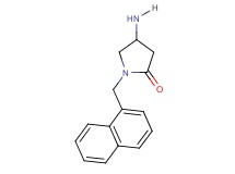 4-amino-1-(1-naphthylmethyl)pyrrolidin-2-one
