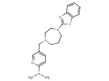 5-{[4-(1,3-benzothiazol-2-yl)-1,4-diazepan-1-yl]methyl}-N,N-dimethylpyridin-2-amine