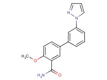 4-methoxy-3'-(1H-pyrazol-1-yl)biphenyl-3-carboxamide