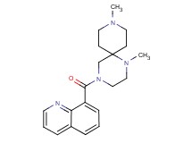 1,9-dimethyl-4-(quinolin-8-ylcarbonyl)-1,4,9-triazaspiro[5.5]undecane