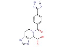 5-[4-(1H-1,2,4-triazol-3-yl)benzoyl]-4,5,6,7-tetrahydro-1H-imidazo[4,5-c]pyridine-4-carboxylic acid