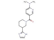 5-{[3-(1H-imidazol-2-yl)piperidin-1-yl]carbonyl}-N,N-dimethylpyridin-2-amine