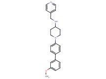 1-(3'-methoxy-4-biphenylyl)-N-(4-pyridinylmethyl)-4-piperidinamine