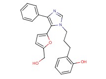 2-(3-{5-[5-(hydroxymethyl)-2-furyl]-4-phenyl-1H-imidazol-1-yl}propyl)phenol