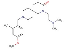 2-[2-(dimethylamino)ethyl]-9-(4-methoxy-2-methylbenzyl)-2,9-diazaspiro[5.5]undecan-3-one