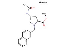 methyl (4R)-4-(acetylamino)-1-(2-naphthylmethyl)-L-prolinate