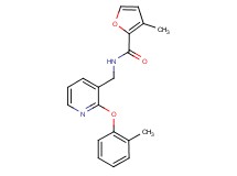 3-methyl-N-{[2-(2-methylphenoxy)pyridin-3-yl]methyl}-2-furamide