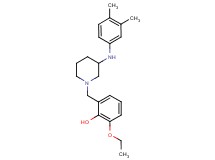 2-({3-[(3,4-dimethylphenyl)amino]-1-piperidinyl}methyl)-6-ethoxyphenol