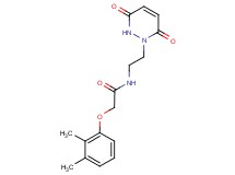 2-(2,3-dimethylphenoxy)-N-[2-(3,6-dioxo-3,6-dihydropyridazin-1(2H)-yl)ethyl]acetamide