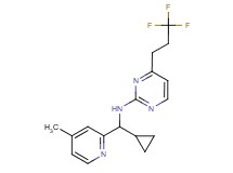 N-[cyclopropyl(4-methylpyridin-2-yl)methyl]-4-(3,3,3-trifluoropropyl)pyrimidin-2-amine