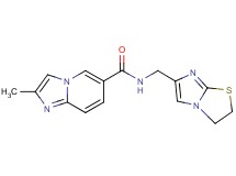 N-(2,3-dihydroimidazo[2,1-b][1,3]thiazol-6-ylmethyl)-2-methylimidazo[1,2-a]pyridine-6-carboxamide