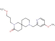 2-(3-methoxypropyl)-8-[(4-methoxy-2-pyridinyl)methyl]-2,8-diazaspiro[5.5]undecan-3-one