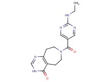 7-{[2-(ethylamino)-5-pyrimidinyl]carbonyl}-3,5,6,7,8,9-hexahydro-4H-pyrimido[4,5-d]azepin-4-one
