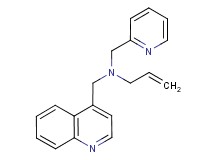 N-(pyridin-2-ylmethyl)-N-(quinolin-4-ylmethyl)prop-2-en-1-amine
