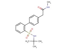 2-{2'-[(tert-butylamino)sulfonyl]biphenyl-4-yl}-N-methylacetamide