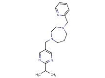 1-[(2-isopropylpyrimidin-5-yl)methyl]-4-(pyridin-2-ylmethyl)-1,4-diazepane