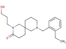 8-(2-ethylbenzyl)-2-(3-hydroxypropyl)-2,8-diazaspiro[5.5]undecan-3-one