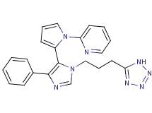 2-(2-{4-phenyl-1-[3-(1H-tetrazol-5-yl)propyl]-1H-imidazol-5-yl}-1H-pyrrol-1-yl)pyridine