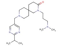 2-[3-(dimethylamino)propyl]-9-[(2-isopropylpyrimidin-5-yl)methyl]-2,9-diazaspiro[5.5]undecan-3-one
