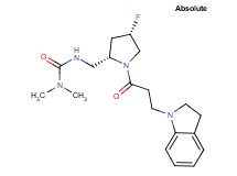 N'-({(2S,4S)-1-[3-(2,3-dihydro-1H-indol-1-yl)propanoyl]-4-fluoropyrrolidin-2-yl}methyl)-N,N-dimethylurea
