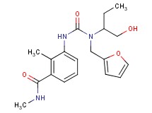 3-[({(2-furylmethyl)[1-(hydroxymethyl)propyl]amino}carbonyl)amino]-N,2-dimethylbenzamide