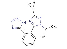 5-[2-(3-cyclopropyl-1-isopropyl-1H-1,2,4-triazol-5-yl)phenyl]-1H-tetrazole