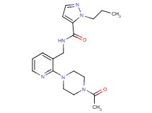N-{[2-(4-acetylpiperazin-1-yl)pyridin-3-yl]methyl}-1-propyl-1H-pyrazole-5-carboxamide