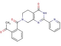 7-(2-acetylbenzoyl)-2-pyridin-2-yl-5,6,7,8-tetrahydropyrido[3,4-d]pyrimidin-4(3H)-one