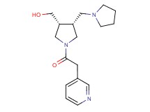 [(3R*,4R*)-1-(3-pyridinylacetyl)-4-(1-pyrrolidinylmethyl)-3-pyrrolidinyl]methanol
