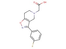 [3-(3-fluorophenyl)-6,7-dihydroisoxazolo[4,5-c]pyridin-5(4H)-yl]acetic acid