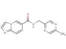 N-[(5-methylpyrazin-2-yl)methyl]imidazo[1,2-a]pyridine-6-carboxamide