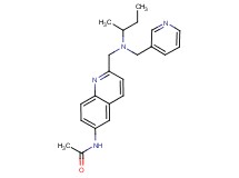 N-(2-{[sec-butyl(pyridin-3-ylmethyl)amino]methyl}quinolin-6-yl)acetamide