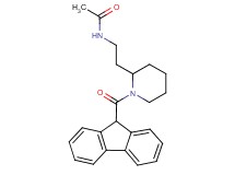 N-{2-[1-(9H-fluoren-9-ylcarbonyl)-2-piperidinyl]ethyl}acetamide