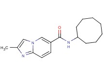 N-cyclooctyl-2-methylimidazo[1,2-a]pyridine-6-carboxamide