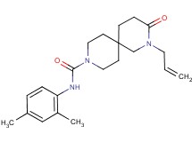 2-allyl-N-(2,4-dimethylphenyl)-3-oxo-2,9-diazaspiro[5.5]undecane-9-carboxamide