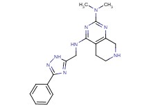 N~2~,N~2~-dimethyl-N~4~-[(3-phenyl-1H-1,2,4-triazol-5-yl)methyl]-5,6,7,8-tetrahydropyrido[3,4-d]pyrimidine-2,4-diamine