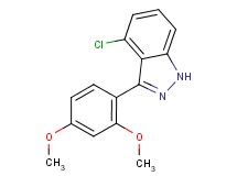 4-chloro-3-(2,4-dimethoxyphenyl)-1H-indazole