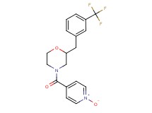 4-(1-oxidoisonicotinoyl)-2-[3-(trifluoromethyl)benzyl]morpholine