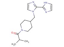 1-[(1-isobutyrylpiperidin-4-yl)methyl]-1H,1'H-2,2'-biimidazole