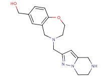 [4-(4,5,6,7-tetrahydropyrazolo[1,5-a]pyrazin-2-ylmethyl)-2,3,4,5-tetrahydro-1,4-benzoxazepin-7-yl]methanol
