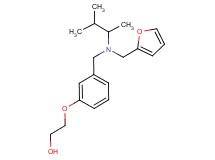 2-(3-{[(1,2-dimethylpropyl)(2-furylmethyl)amino]methyl}phenoxy)ethanol